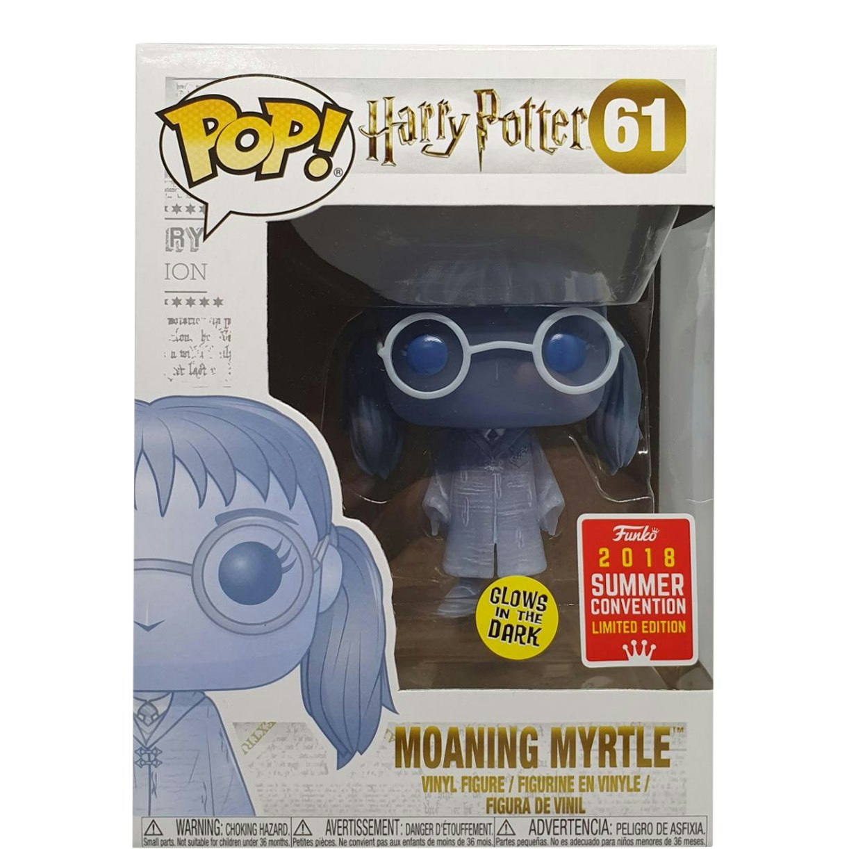 Pop Moaning Myrtle 61# Nymphadora Tonks 107# Harry Potter Vinyl Figure New